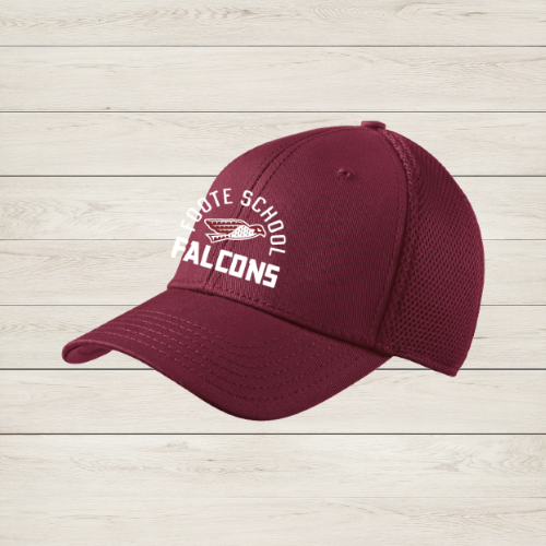 Falcons Half Circle Logo Stretch Mesh Cap
