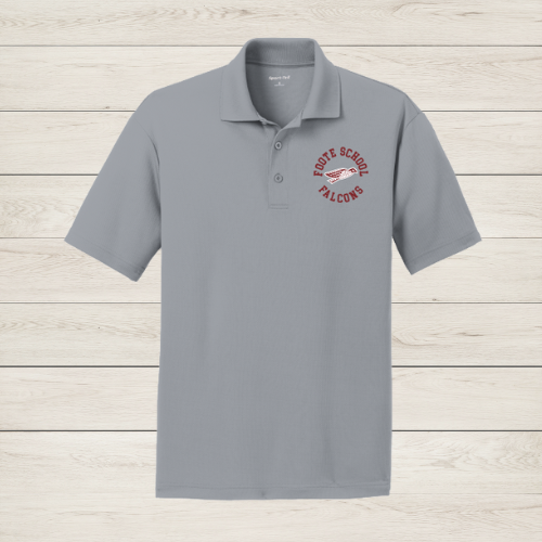 Falcons Round Logo PosiCharge RacerMesh Polo