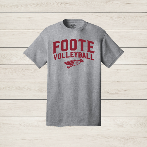 Foote Athletics Volleyball Cotton T-Shirt