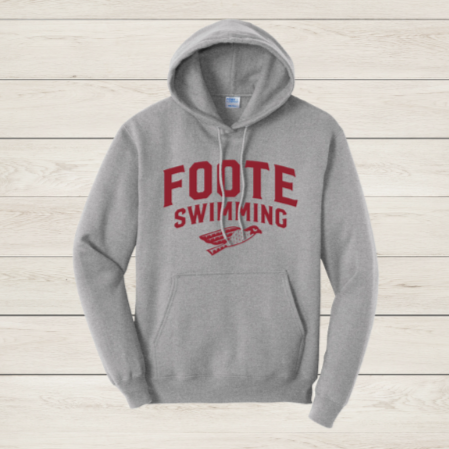 Foote Athletics Swimming Hooded Sweatshirt