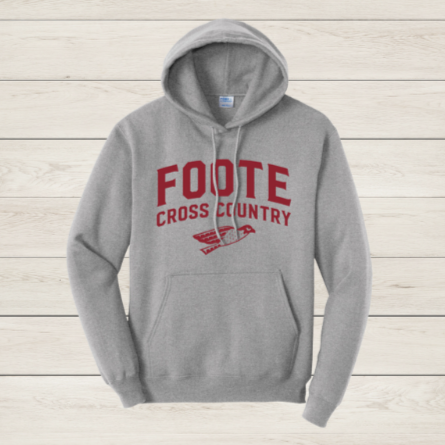 Foote Athletics Cross Country Hooded Sweatshirt