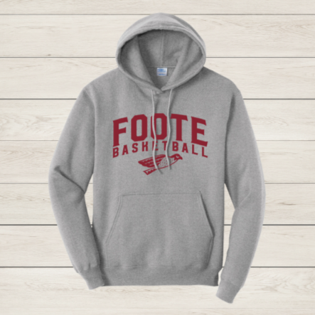 Foote Athletics Basketball Hooded Sweatshirt